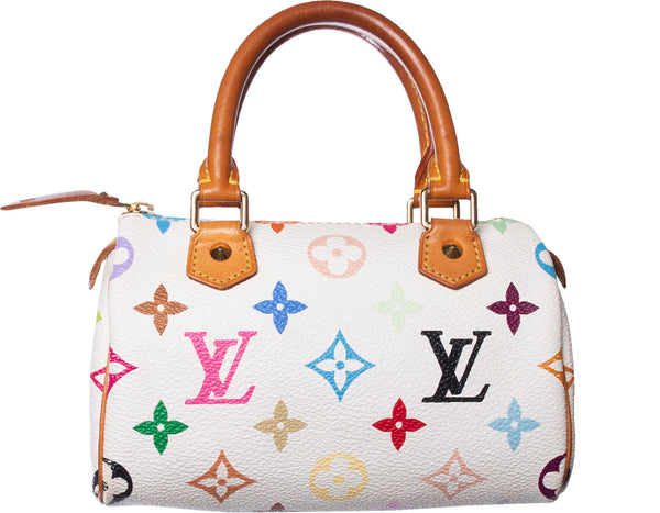 Nano speedy / mini hl cloth handbag Louis Vuitton Multicolour in