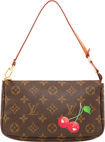 Louis Vuitton Pochette Accessories Cherry Monogram Cerises Cherry Shoulder  Bag