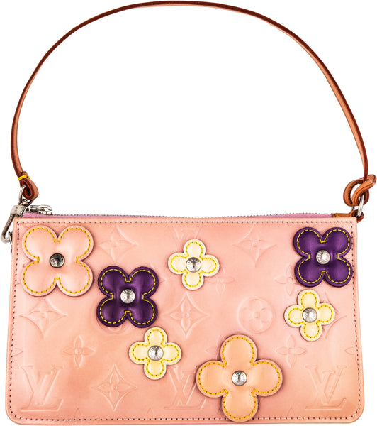 Louis Vuitton Vernis Lexington Fleurs Pochette - Handbags