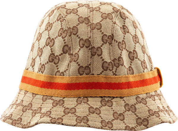 Gucci Monogram Canvas Bucket Hat | EL CYCER