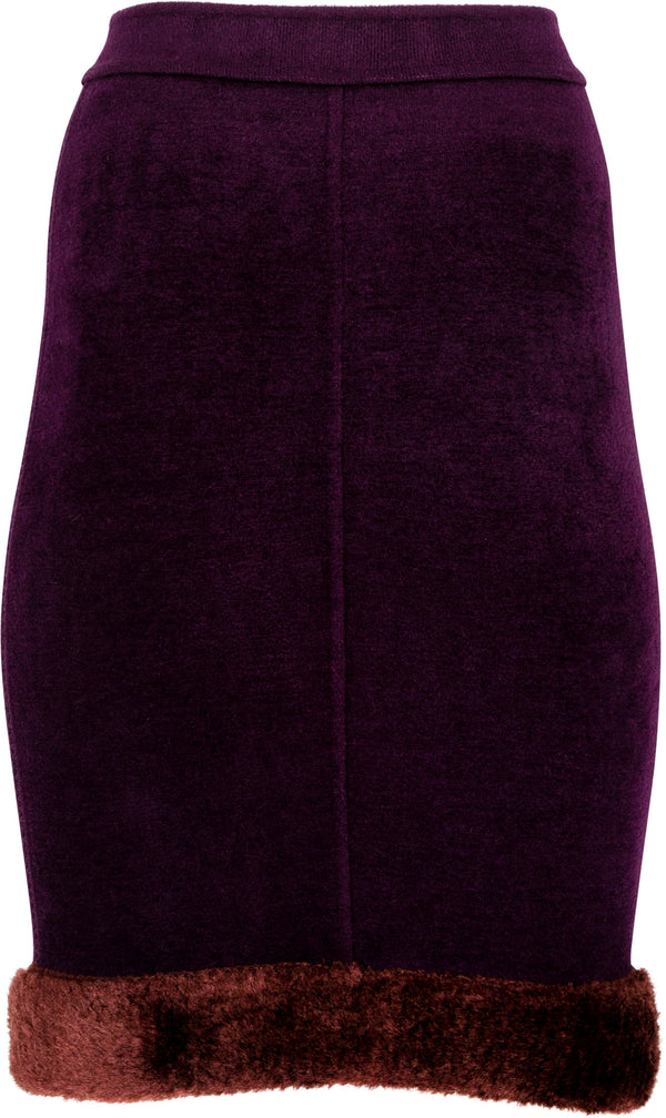Alaïa Fall 1991 Knit Knee-Length Skirt
