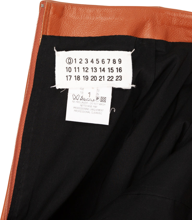 Maison Martin Margiela Spring 2010 Haute Couture Laser Cut Leather Trousers