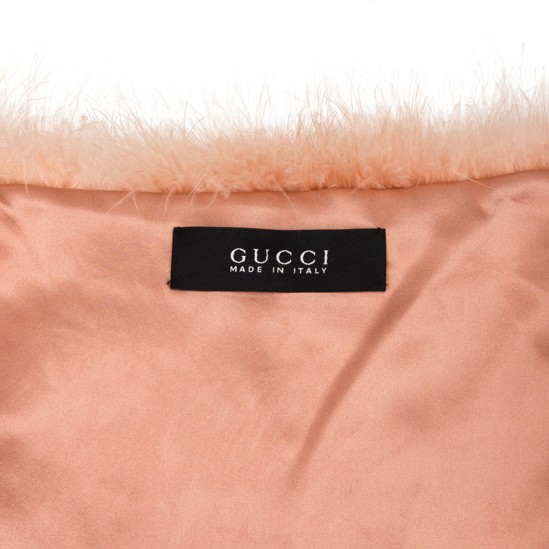 Gucci Spring 2004 Runway Blush Cropped Jacket