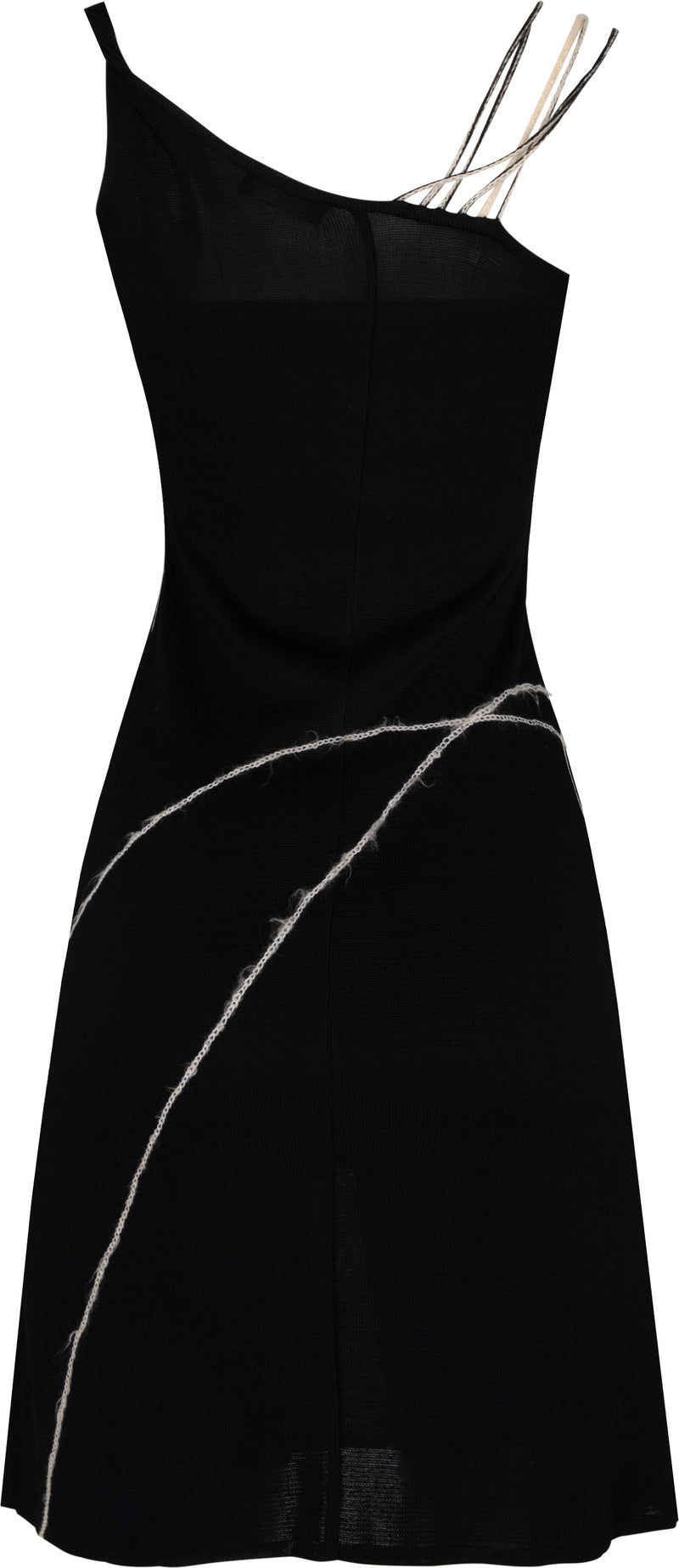 Gianni Versace Spring 1998 Asymmetrical Knit Dress