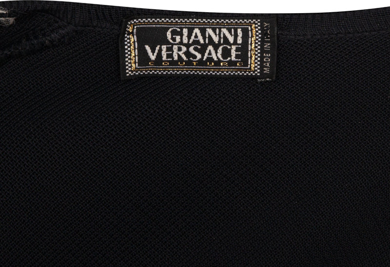 Gianni Versace Spring 1998 Asymmetrical Knit Dress
