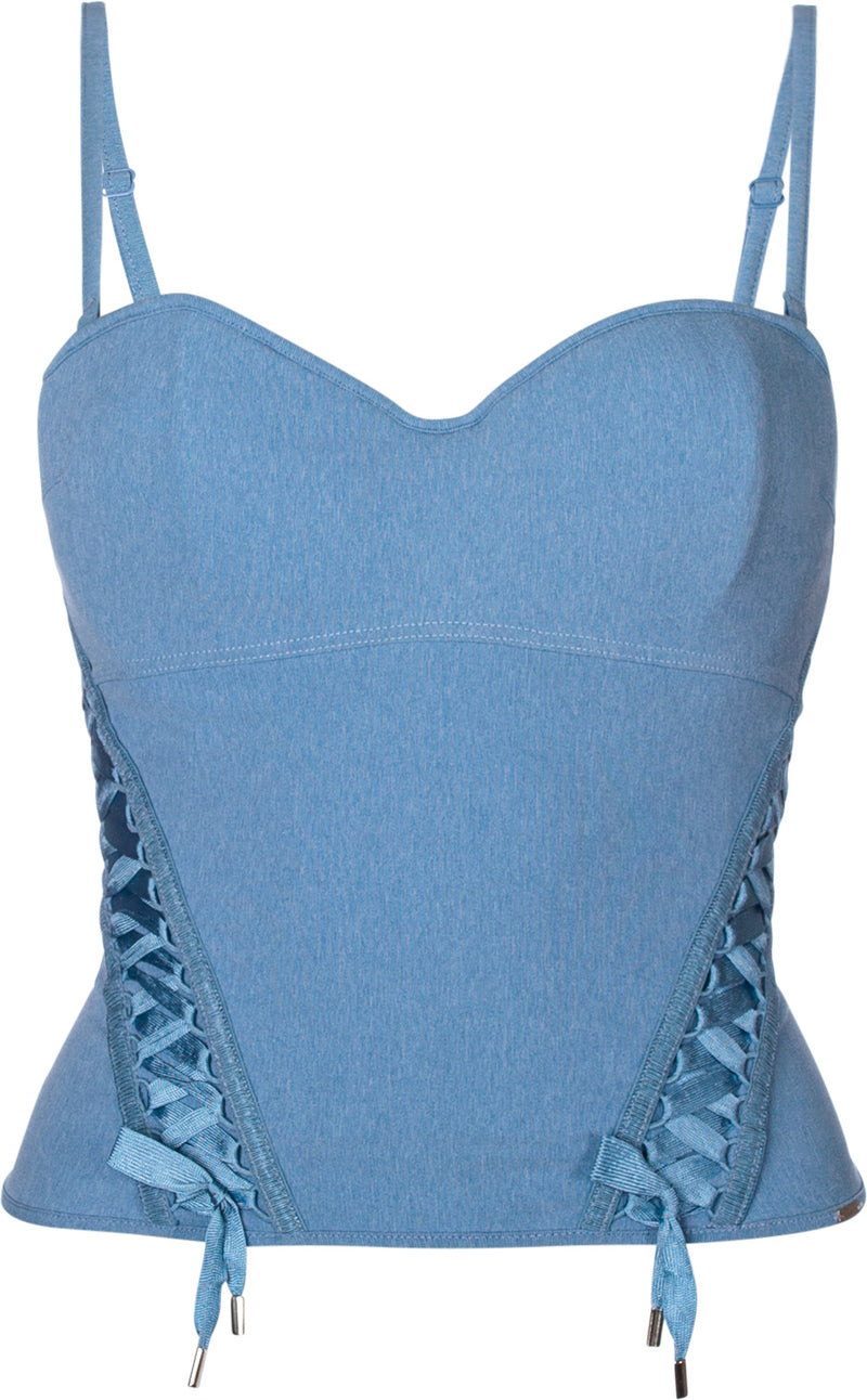 Christian Dior Lace-Up Bustier