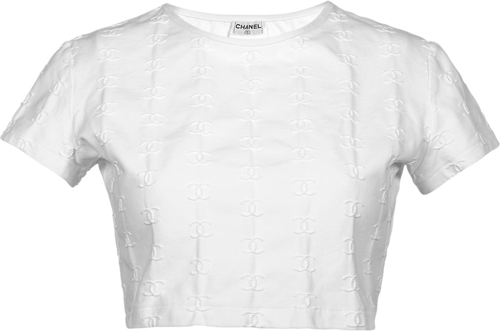 black and white coco chanel blouse