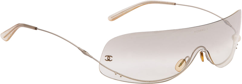 Chanel Transparent Wire Frame Sunglasses