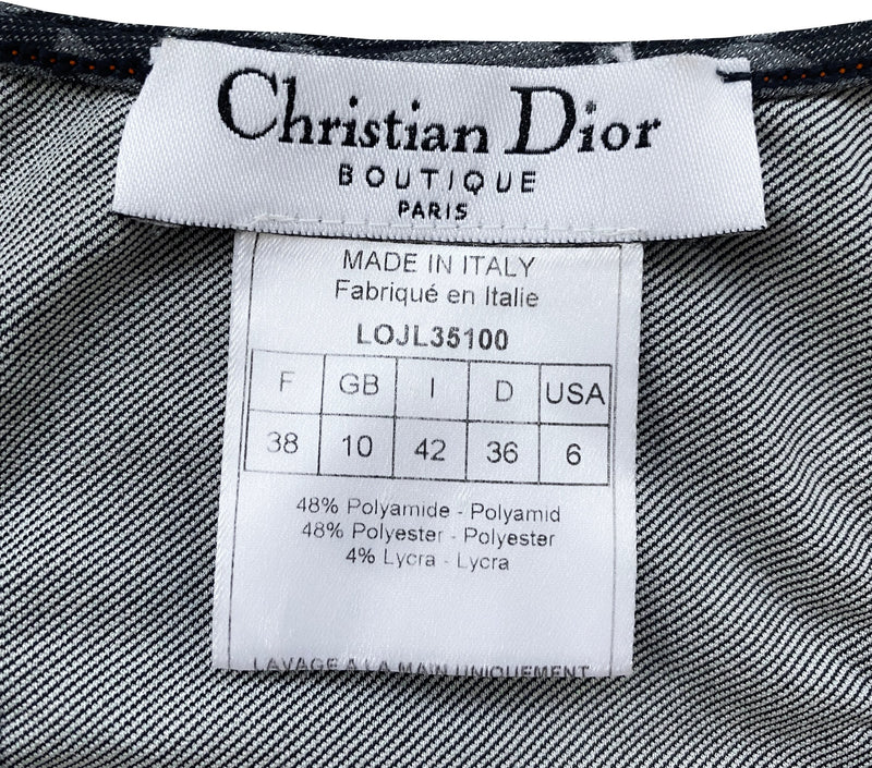 Christian Dior Flight Diorissimo Tank Top