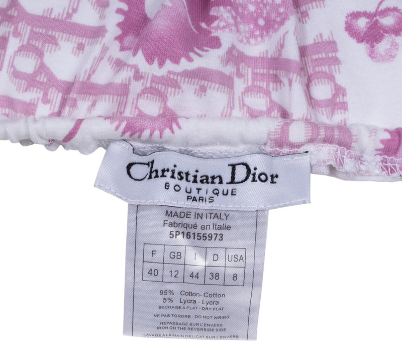 Christian Dior Resort 2005 Logo Flowers Bikini