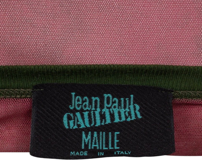 Jean Paul Gaultier Snake Cyber Dots Mini Dress