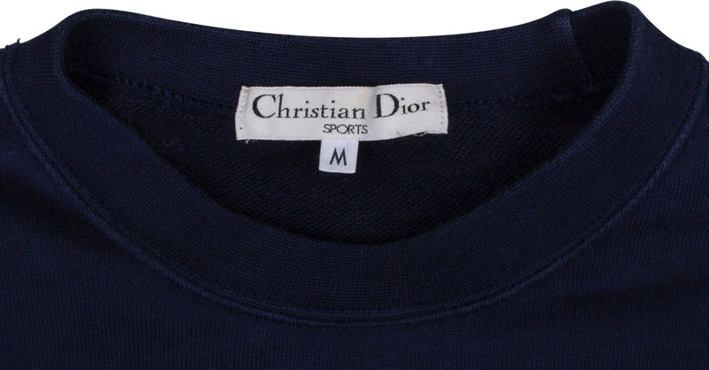 Christian Dior Navy Sports Sweatshirt