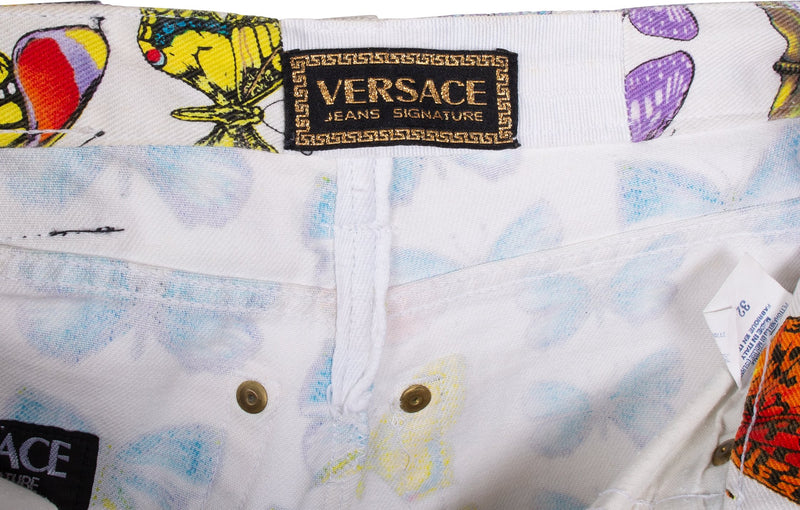 Gianni Versace Spring 1995 Butterfly Jeans