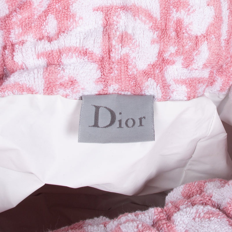 Christian Dior Diorissimo Girly Terry Cloth Bag