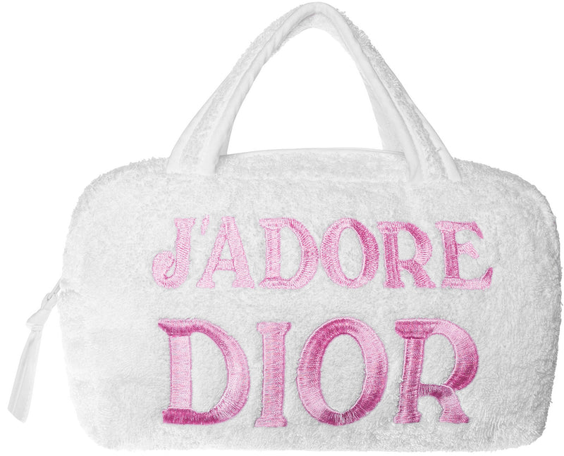 Christian Dior J'Adore Dior Terry Cloth Bag