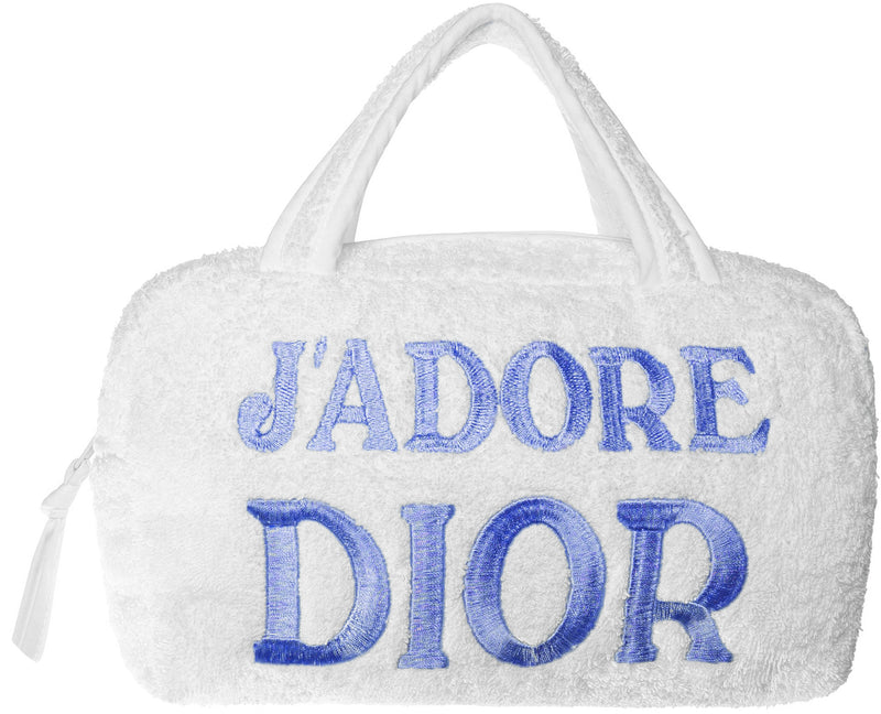 Christian Dior J'Adore Dior Terry Cloth Bag