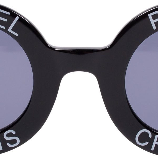 Chanel Logo Round Spring 1993 Runway Sunglasses