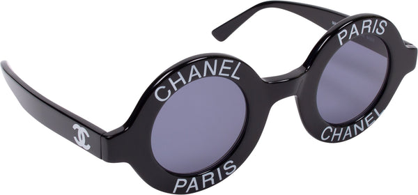 chanel sunglasses on chain