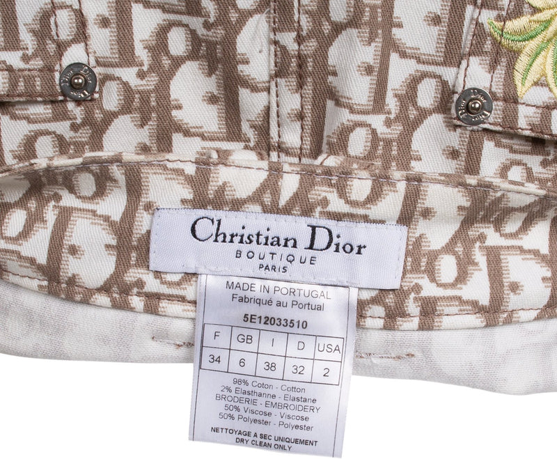 Christian Dior Diorissimo Spring 2005 Runway Skirt