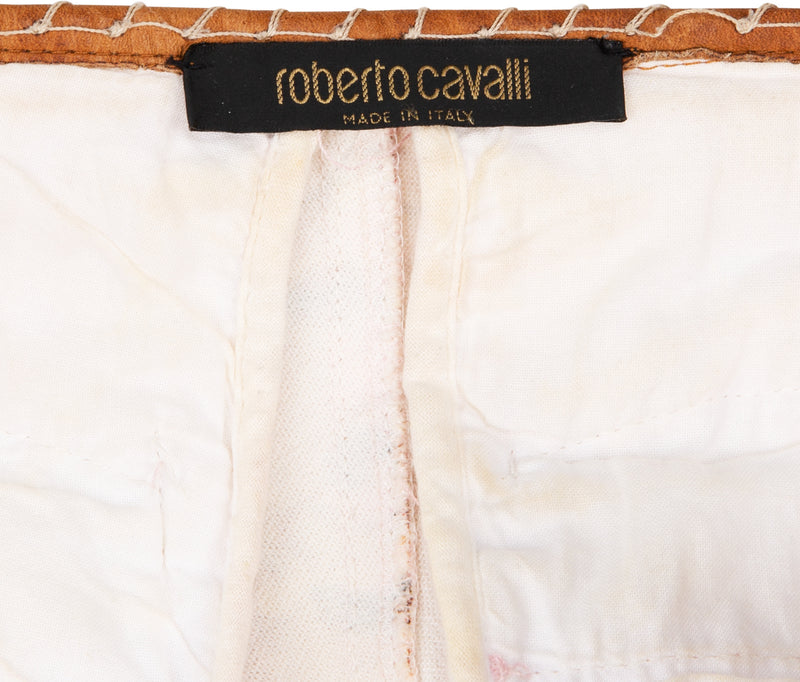 Roberto Cavalli Spring 2003 Printed Skirt