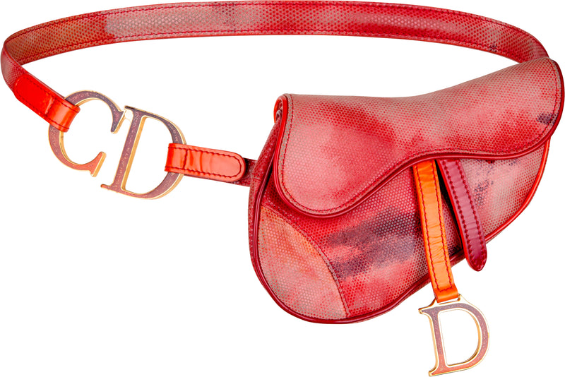 Christian Dior Crossbody Saddle Belt Bag