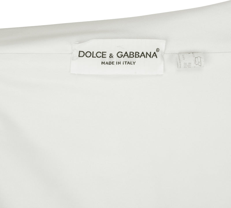 Dolce & Gabbana Fall 1991 Runway Printed Wrap Coat