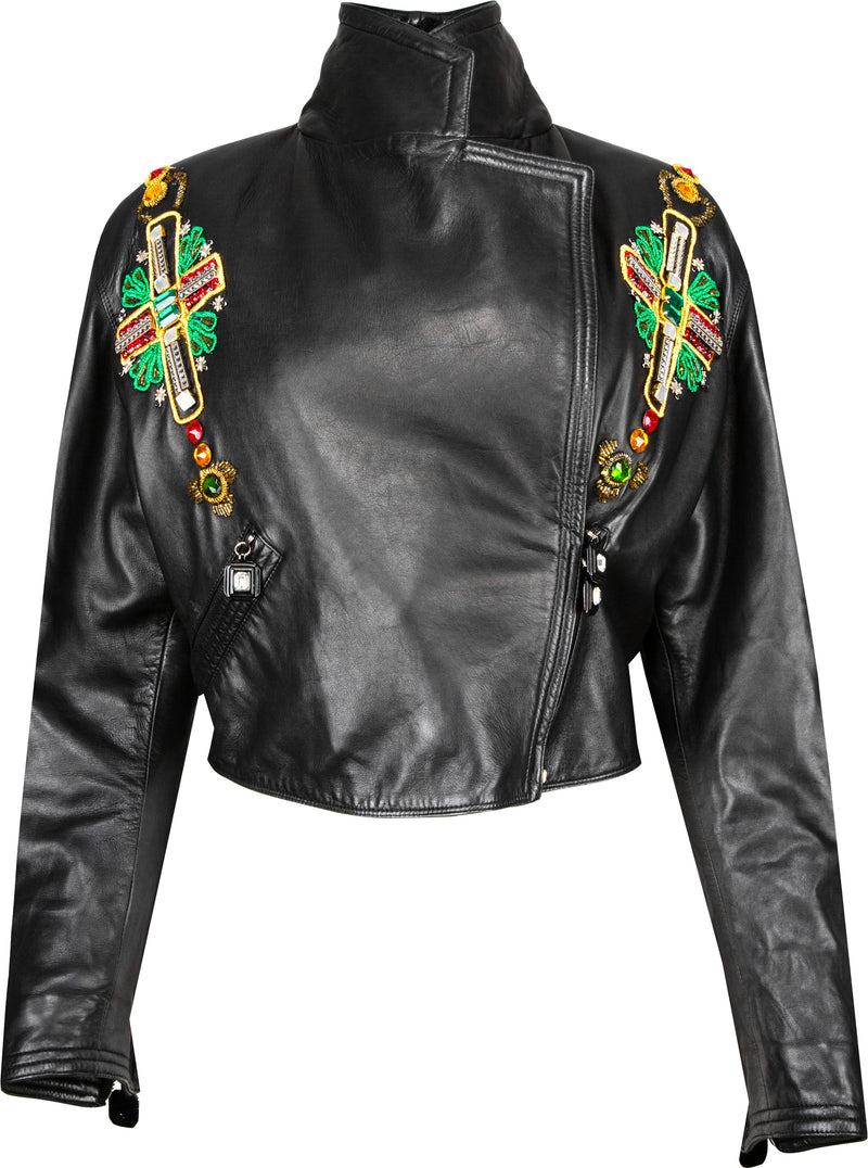 Gianni Versace Fall 1991 Byzantine Met Heavenly Bodies Embellished Jacket