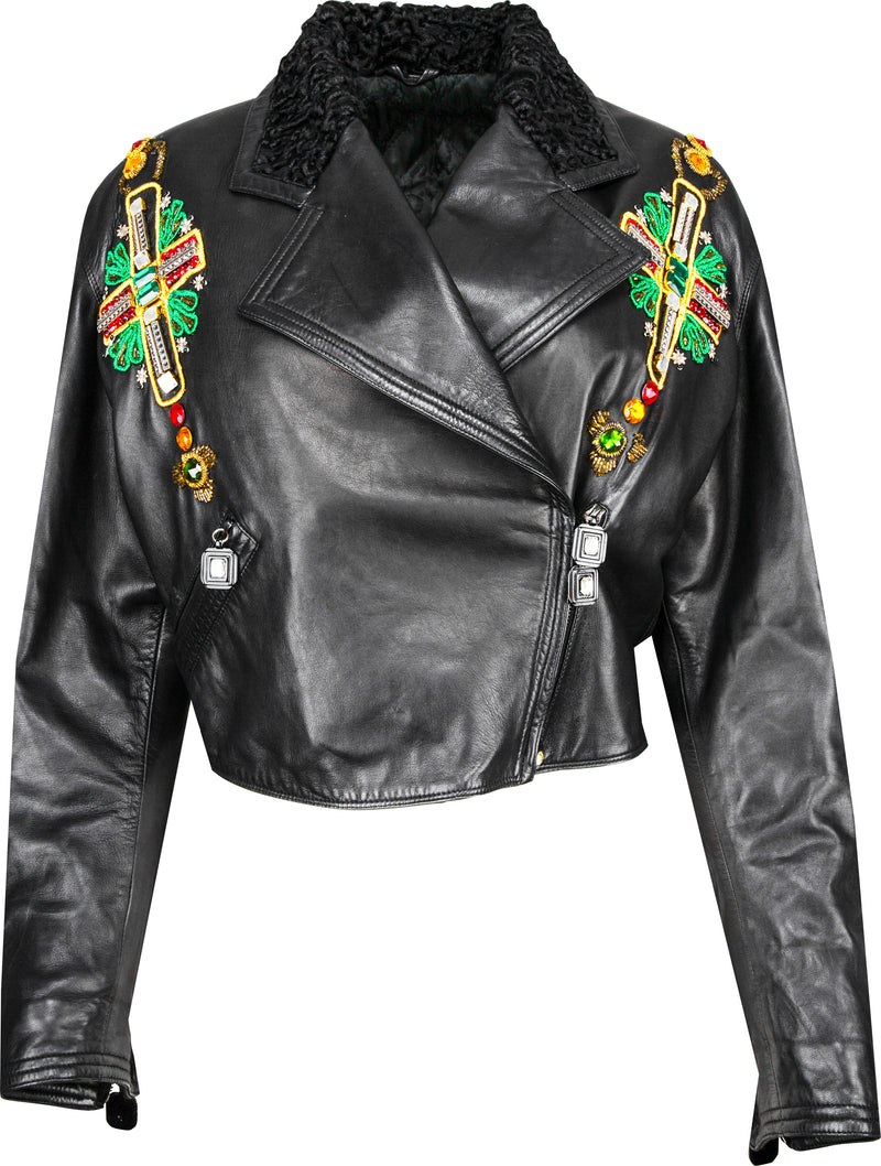 Gianni Versace Fall 1991 Byzantine Met Heavenly Bodies Embellished Jacket