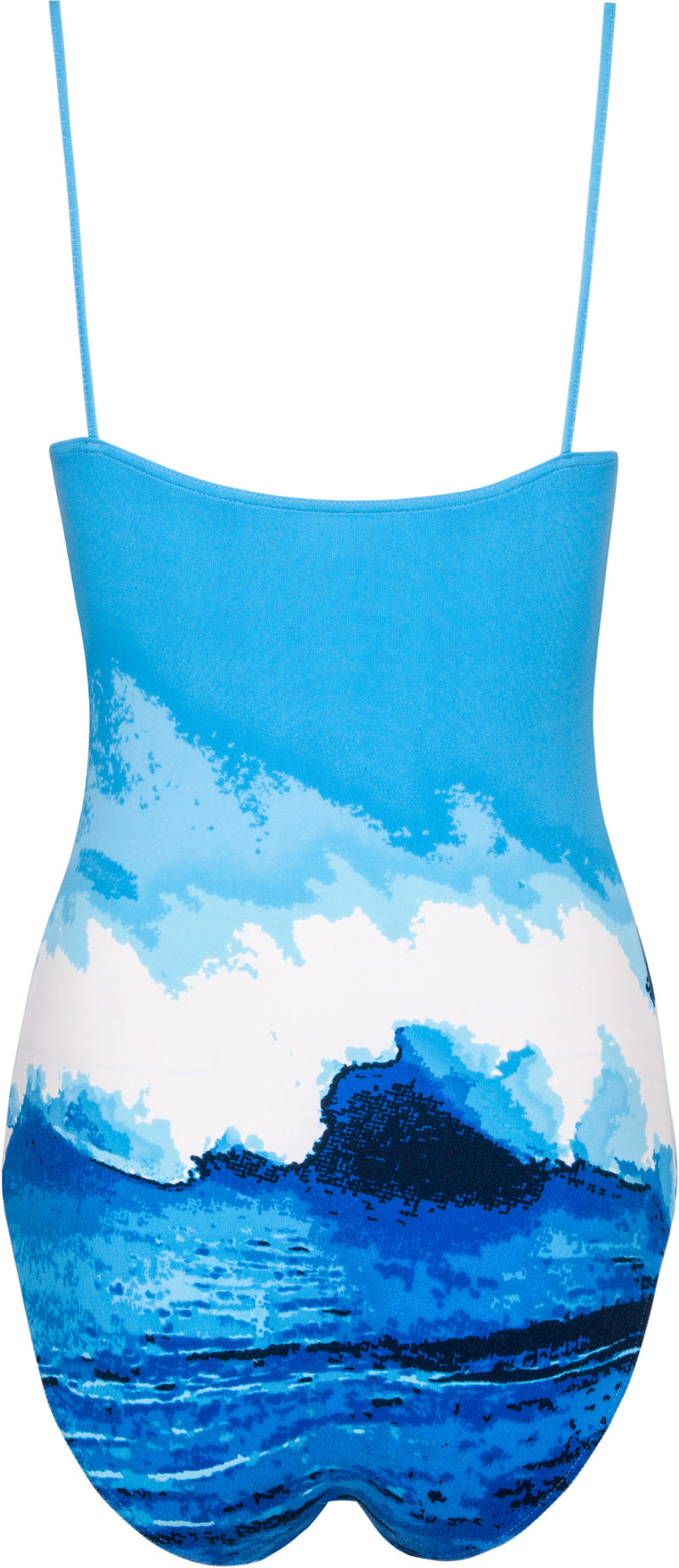 Chanel Spring 2002 Surf Collection Printed One-Piece