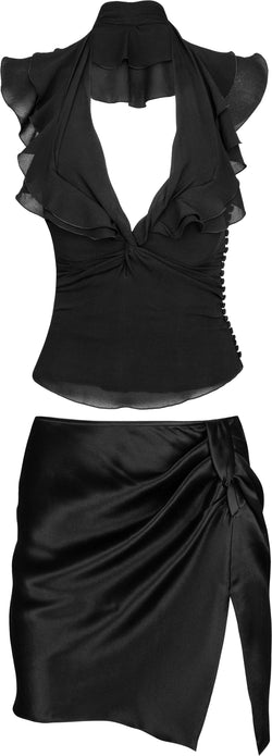 Christian Dior Fall 2003 Top Skirt Set