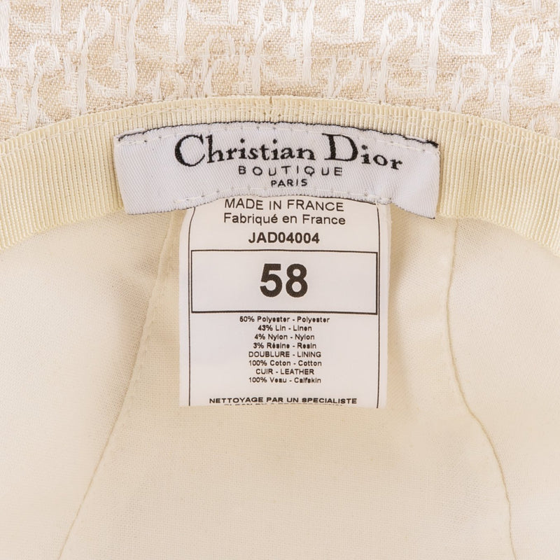 Christian Dior Diorissimo Logo Bucket Hat | EL CYCER