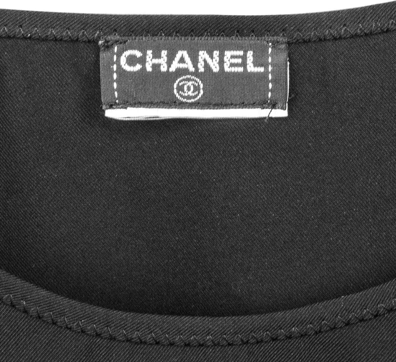 Chanel Spring 2001 Transparent PVC Logo Crop Top