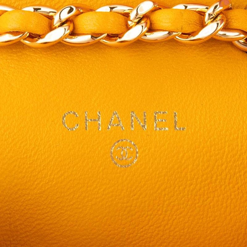 Chanel Spring 1992 Yellow Micro Mini Belt Bag