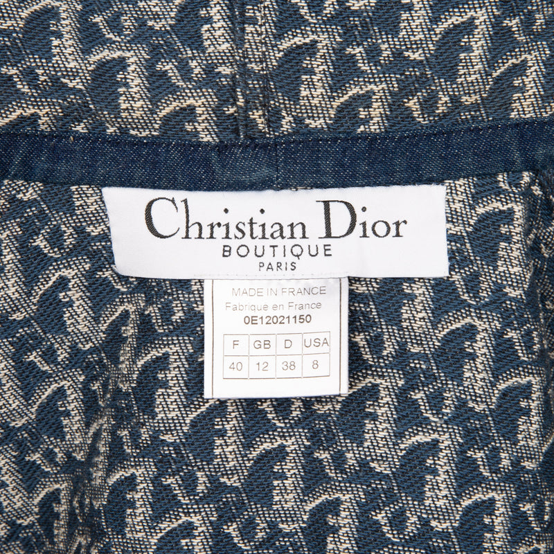 Christian Dior Spring 2000 Runway Diorissimo Sleeveless Hoodie Jacket