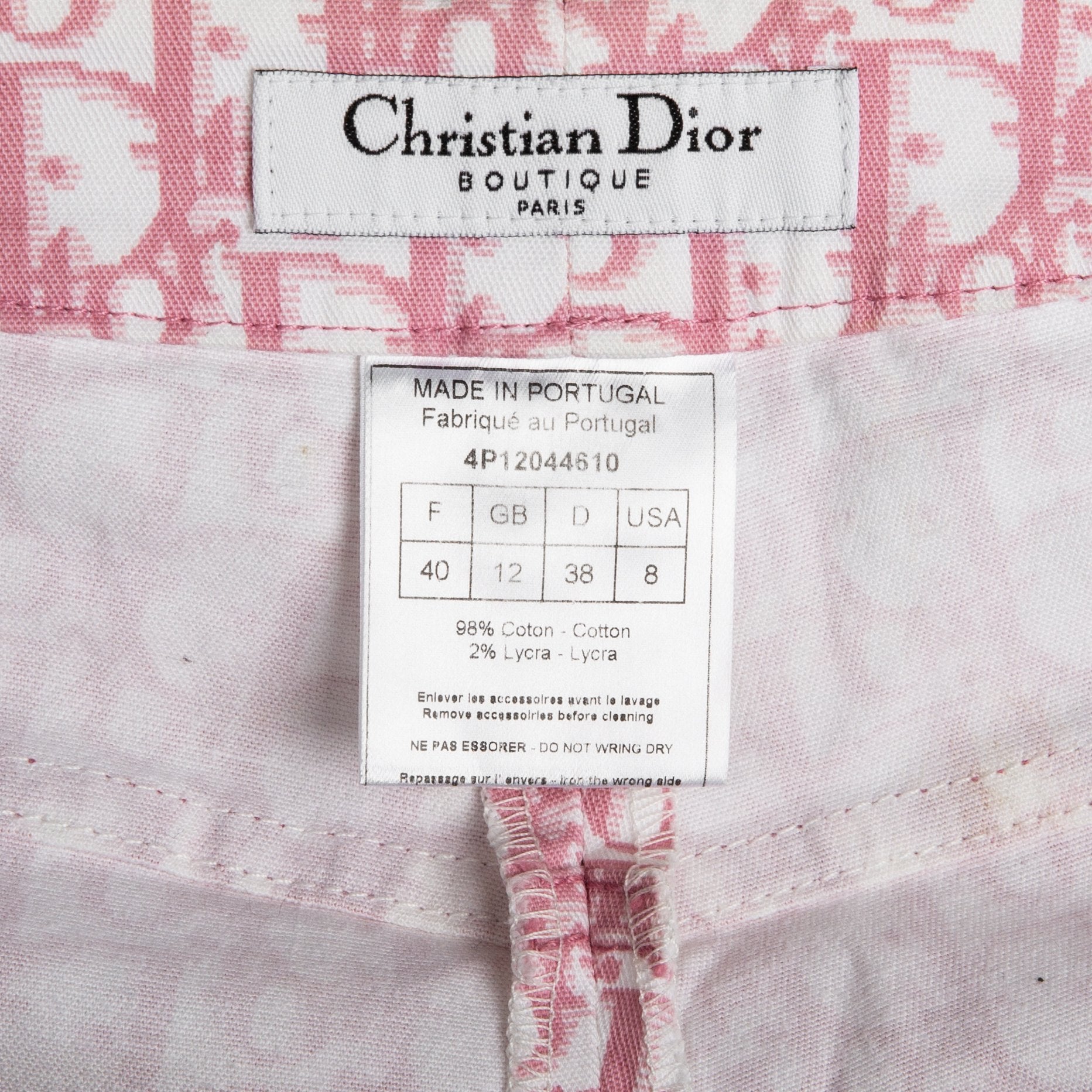 Christian Dior Diorissimo Girly Embellished Shorts | EL CYCER