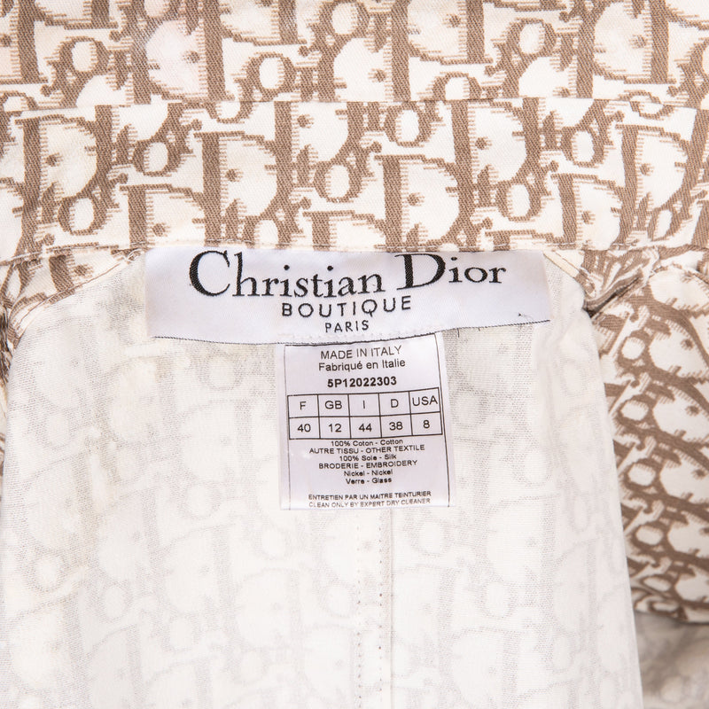 Christian Dior Spring 2005 Runway Embroidered Blazer Jacket