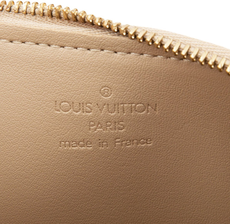Louis Vuitton Limited Edition Orange Monogram Vernis Lexington Fleurs  Accessory Pouch - Yoogi's Closet