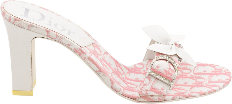 Christian Dior Diorissimo Girly Embellished Sandals