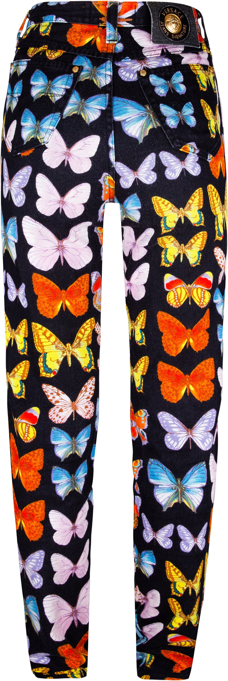 Gianni Versace Spring 1995 Butterfly Jeans