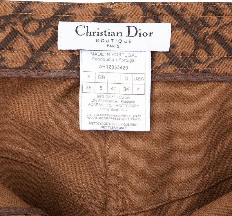Christian Dior Brown Diorissimo Skirt