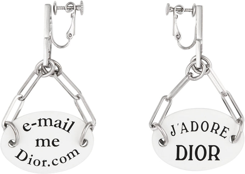 Christian Dior J'Adore Dior Email Me Earrings