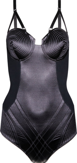 Jean Paul Gaultier Iconic Satin Conical One-Piece