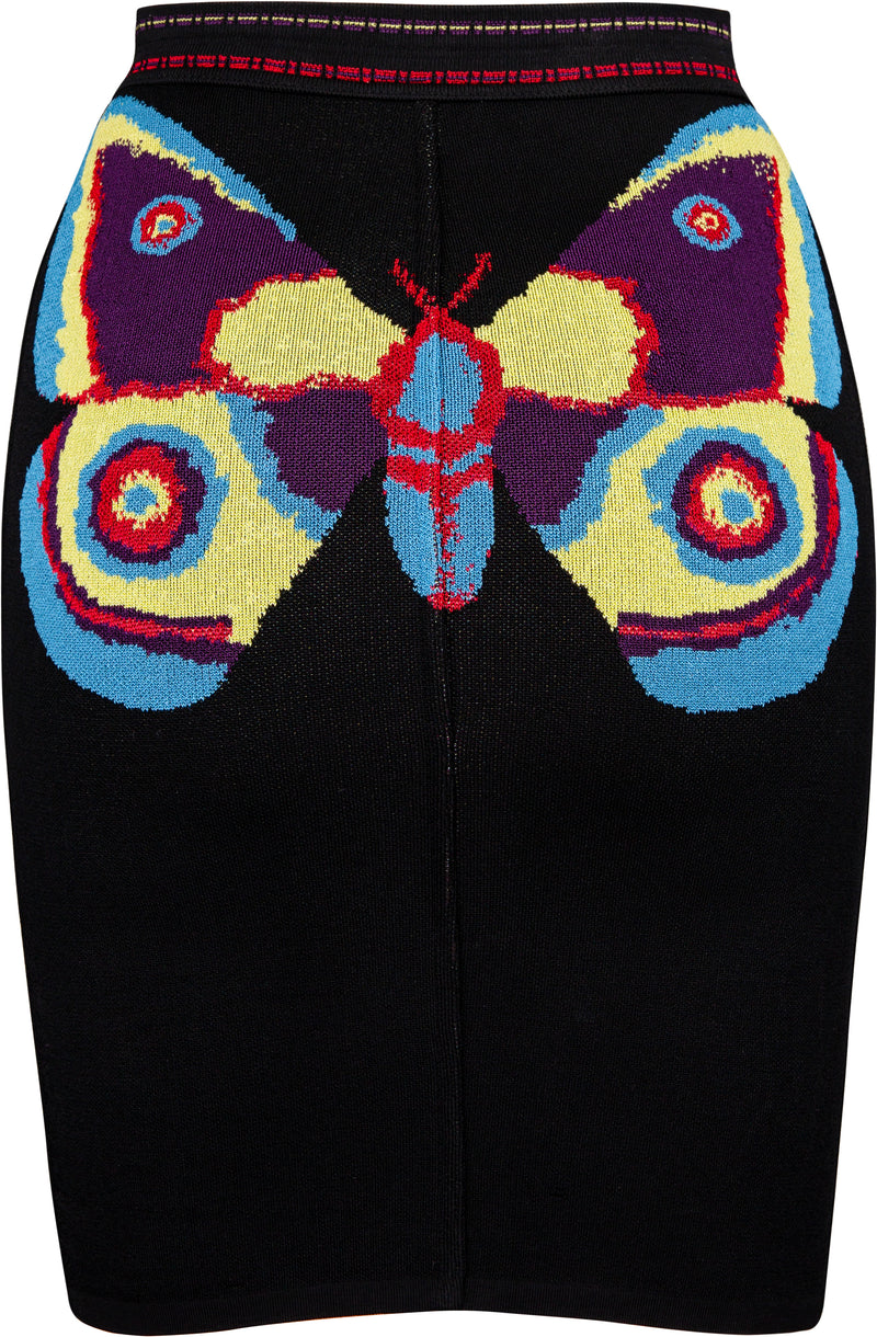 Alaïa Fall 1991 Runway Butterfly Skirt