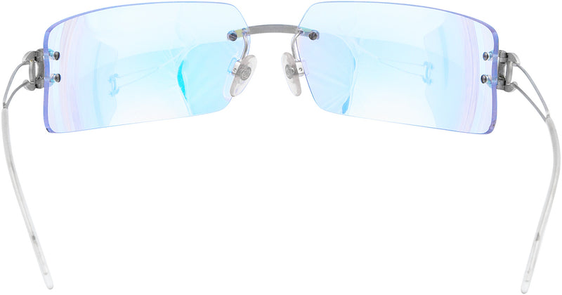 Chanel Iridescent Logo Mirror Sunglasses