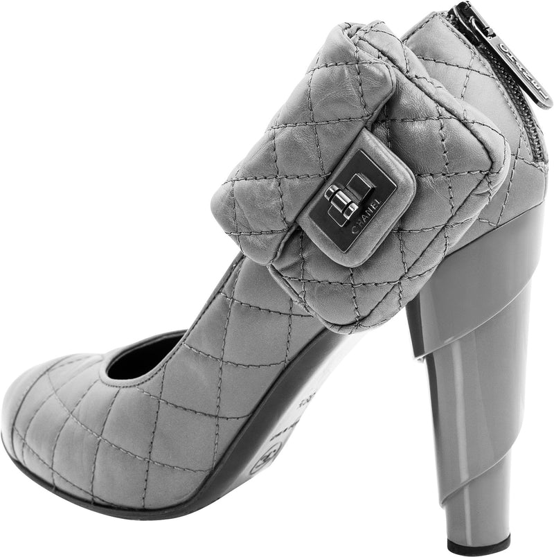 Chanel Pre-Fall 2008 Quilted Mini 2.55 Flap Pumps