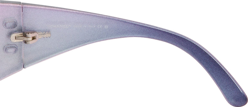 Chanel Logo Shield Sunglasses