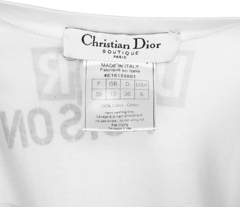 Christian Dior Hardcore Chain Sleeveless Top