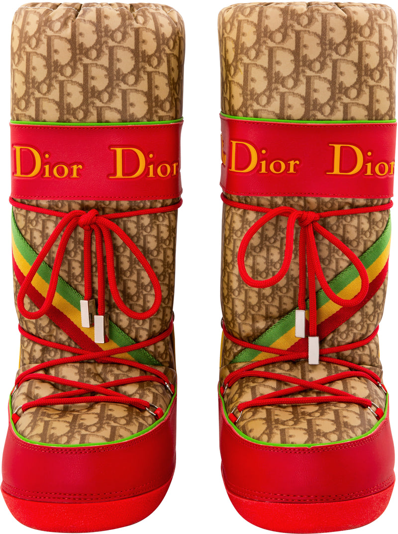 Christian Dior Rasta Diorissimo Moon Boots