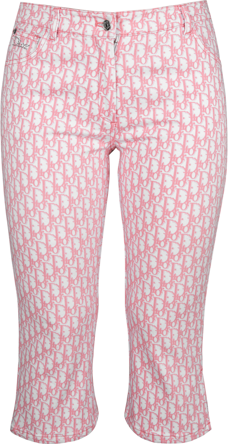 Christian Dior Diorissimo Girly Embellished Cropped Pants