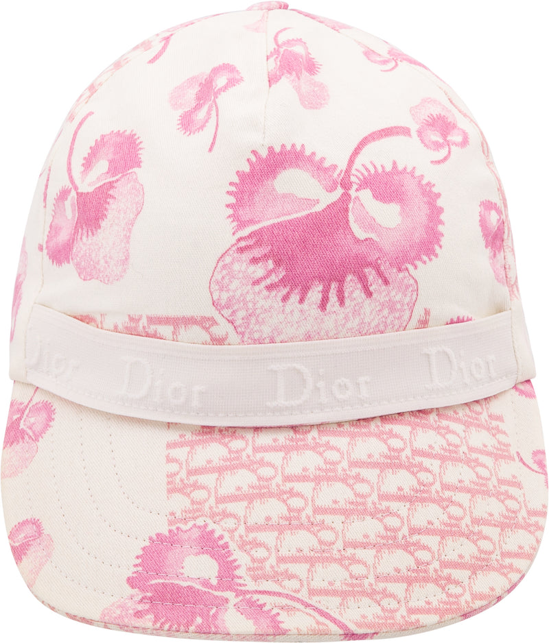 Christian Dior Diorissimo Resort 2005 Logo Flowers Hat